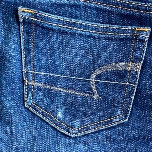 American Eagle Stretch Slim Boot Distressed Jeans‎ - Picture 8 of 12